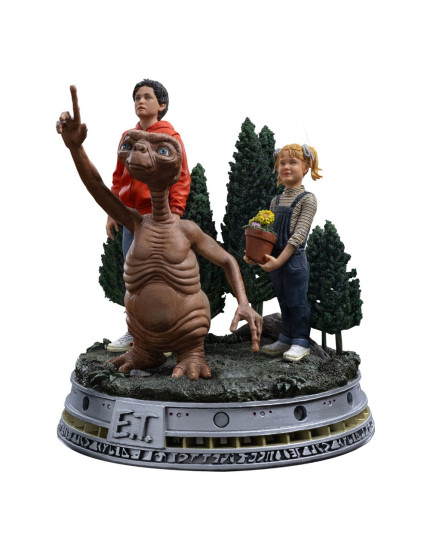 E.T. The Extra-Terrestrial Deluxe Art Scale socha 1/10 E.T., Elliot and Gertie 19 cm obrázok 1