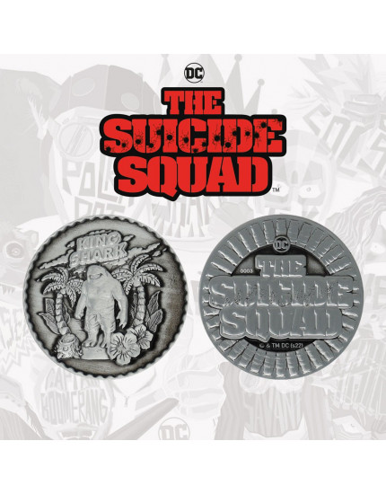 Suicide Squad Collectable Coin King Shark Limited Edition obrázok 1