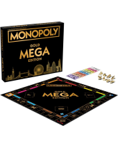 Gold Mega Edition stolová hra Monopoly (English Version)