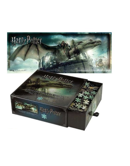 NOBLE COLLECTION HARRY POTTER GRINGOTTS BANK ESCAPE 1000PC PUZZLE obrázok 1