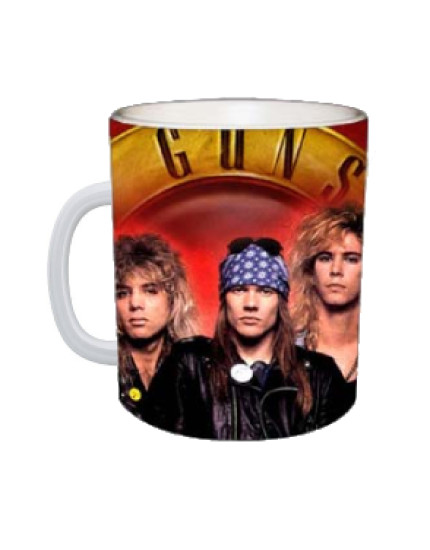 Guns N Roses hrnček Band 2 obrázok 1