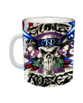 Guns N Roses hrnček Skull Flag