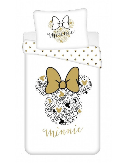 Minnie Mouse posteľné obliečky Gold obrázok 1