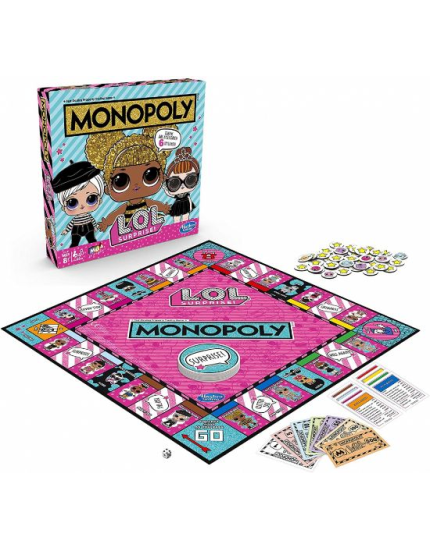 LOL Surprise Edition stolová hra Monopoly (English Version) obrázok 1