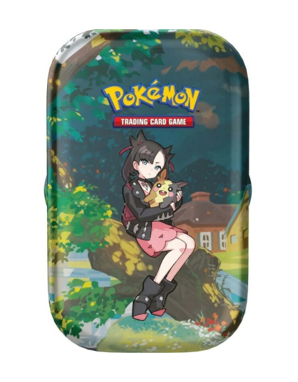 Pokémon Karty - Crown Zenith - Mini Tin - Marnie and Morpeko obrázok 1