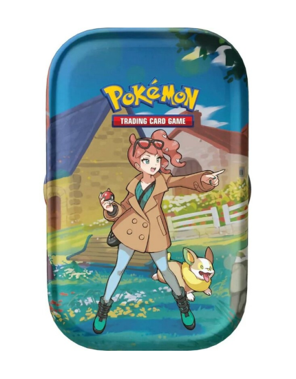 Pokémon Karty - Crown Zenith - Mini Tin - Sonia and Yamper obrázok 1