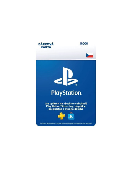 PlayStation Network Card (PSN Karta) 5000 Kč (digitálny produkt) obrázok 1