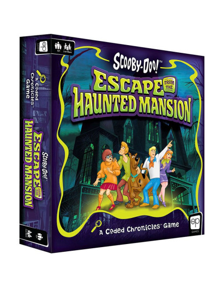 Scooby-Doo - Escape from the Haunted Mansion - A Coded Chronicles stolová hra (English Version) obrázok 1