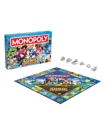 Sonic stolová hra Monopoly (English Version) obrázok 1