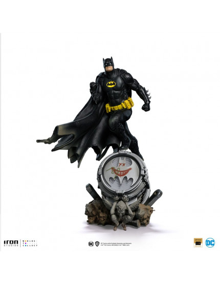 DC Comics BDS Art Scale socha 1/10 Batman Deluxe (Black Version Exclusive) heo EU Exclusive 30 cm obrázok 1