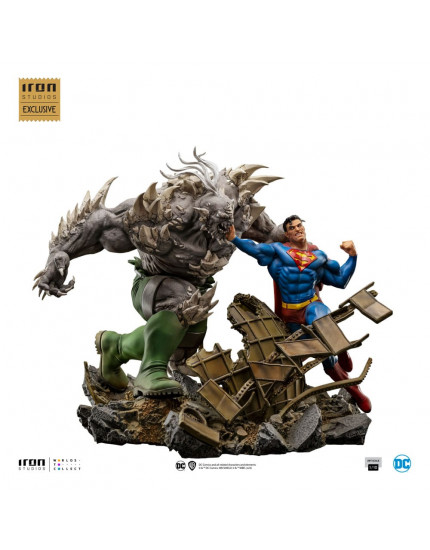 DC Comics BDS Art Scale socha 1/10 Superman vs Doomsday heo EU Exclusive 30 cm obrázok 1