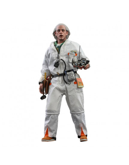 Back To The Future Movie Masterpiece akčná figúrka 1/6 Doc Brown 30 cm obrázok 1