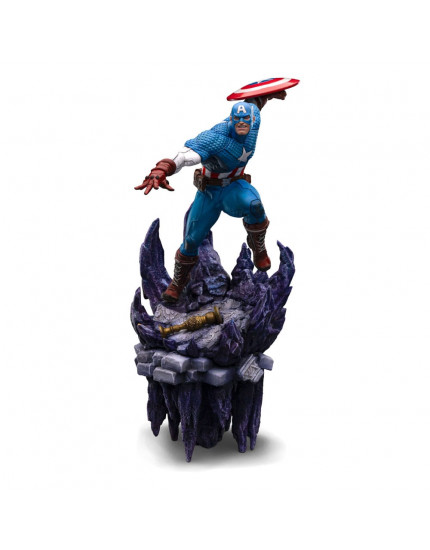 Marvel Deluxe BDS Art Scale socha 1/10 Captain America 34 cm obrázok 1