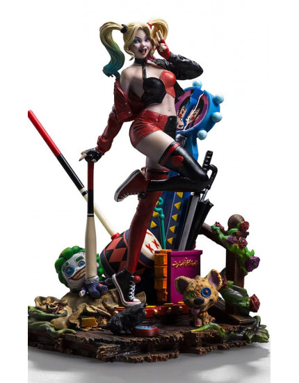 DC Comics Deluxe Art Scale socha 1/10 Harley Quinn (Gotham City Sirens) 22 cm obrázok 1