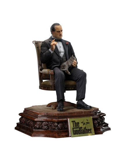 Godfather Scale socha 1/10 Don Vito Corleone 19 cm obrázok 1