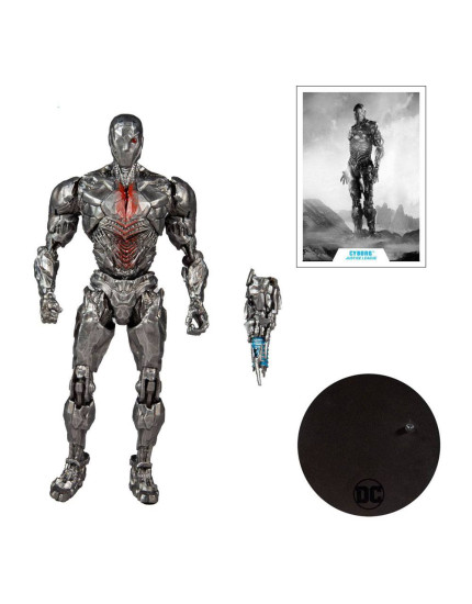 DC Justice League Movie akčná figúrka Cyborg (Helmet) 18 cm obrázok 1