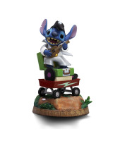 Lilo and Stitch Art Scale socha 1/10 Stitch King of Rock 17 cm