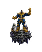 Marvel Deluxe BDS Art Scale socha 1/10 Thanos Infinity Gaunlet Diorama 42 cm