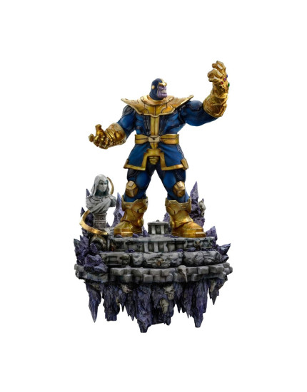 Marvel Deluxe BDS Art Scale socha 1/10 Thanos Infinity Gaunlet Diorama 42 cm obrázok 1