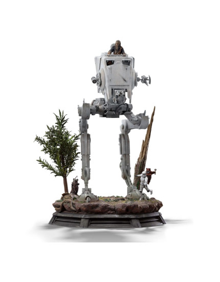 Star Wars Demi Art Scale socha 1/20 AT-ST and Chewbacca 53 cm obrázok 1