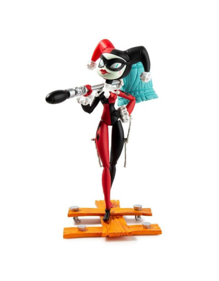 KIDROBOT HARLEY QUINN MEDIUM FIGÚRKA BY BRANDT PETERS RED obrázok 1