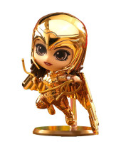 Wonder Woman 1984 Cosbaby (S) mini figúrka Golden Armor Wonder Woman (Metallic Gold Version) 10 cm