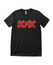 AC/DC Distressed Logo (T-Shirt)