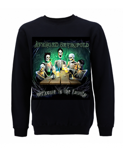 Avenged Sevenfold Hoodie Welcome To The Family obrázok 1