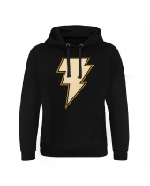 Black Adam Hoodie Lightning Logo