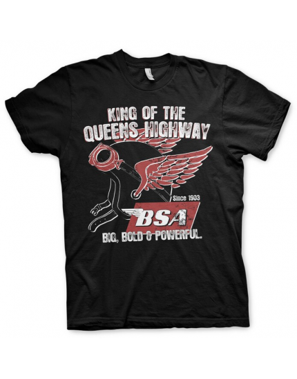 B.S.A. King Of The Queens Highway (T-Shirt) obrázok 1