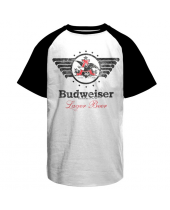 Budweiser Vintage Eagle Baseball (T-Shirt)