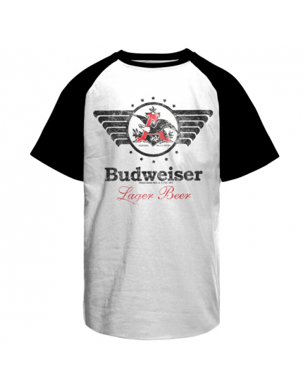 Budweiser Vintage Eagle Baseball (T-Shirt) obrázok 1