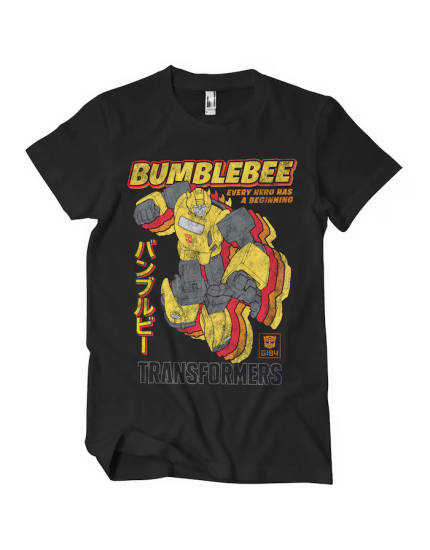 Bumblebee Every Hero Has A Beginning (T-Shirt) obrázok 1