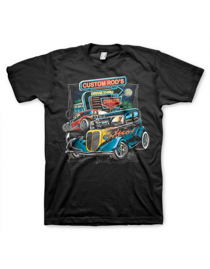 Custom Rods Drive Through (T-Shirt) obrázok 1