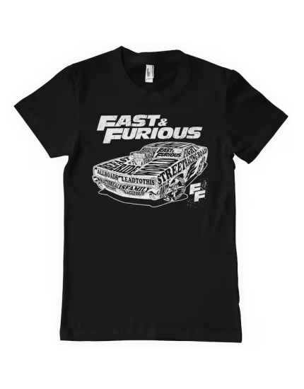 Fast and Furious Fluid Of Speed (T-Shirt) obrázok 1