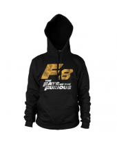 Fast and The Furious Hoodie F8 Distressed Logo