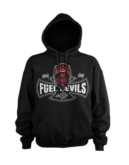 Fuel Devils Hoodie Smiling Devil Speed Shop obrázok 1