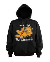 Garfield Hoodie Live For The Weekends