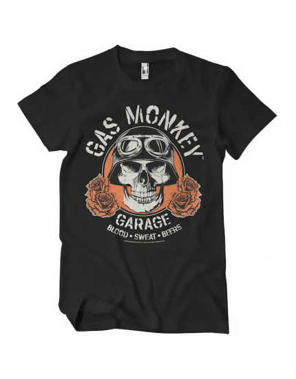 Gas Monkey Garage Skull (T-Shirt) obrázok 1