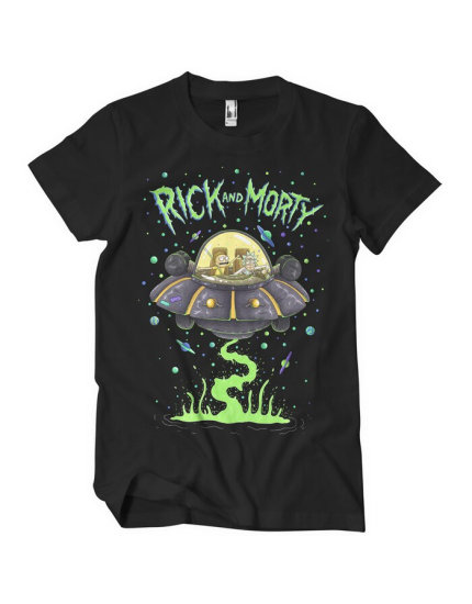 Rick And Morty Spaceship (T-Shirt) obrázok 1