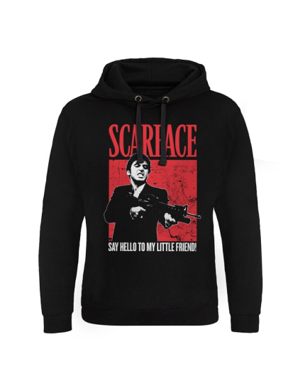 Scarface Hoodie Say Hello To My Little Friend obrázok 1