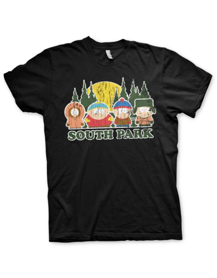 South Park Distressed (T-Shirt) obrázok 1