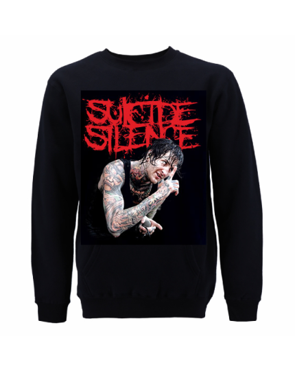 Suicide Silence Hoodie Mitch Lucker obrázok 1