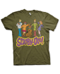 Team Scooby Doo Distressed (T-Shirt) obrázok 2