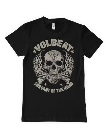 Volbeat Skull and Crossbones (T-Shirt) obrázok 1