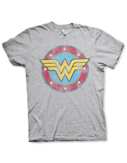 Wonder Woman Distressed Logo (T-Shirt) obrázok 1