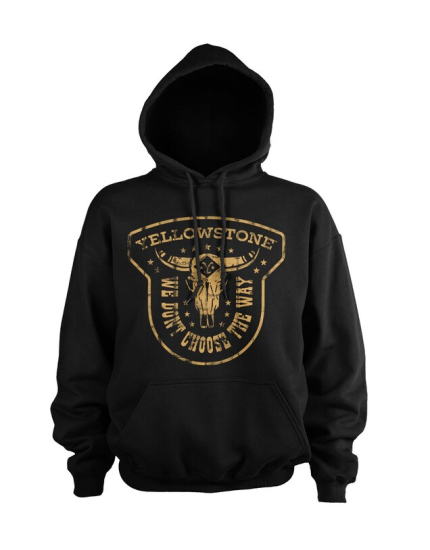 Yellowstone Hoodie We Dont Choose The Way obrázok 1