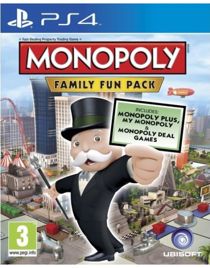 Monopoly Family Fun Pack (PS4) obrázok 1