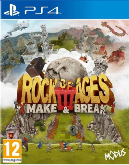 Rock of Ages 3 - Make and Break (PS4) obrázok 1