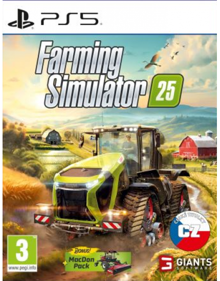 Farming Simulator 25 CZ (PS5) obrázok 1